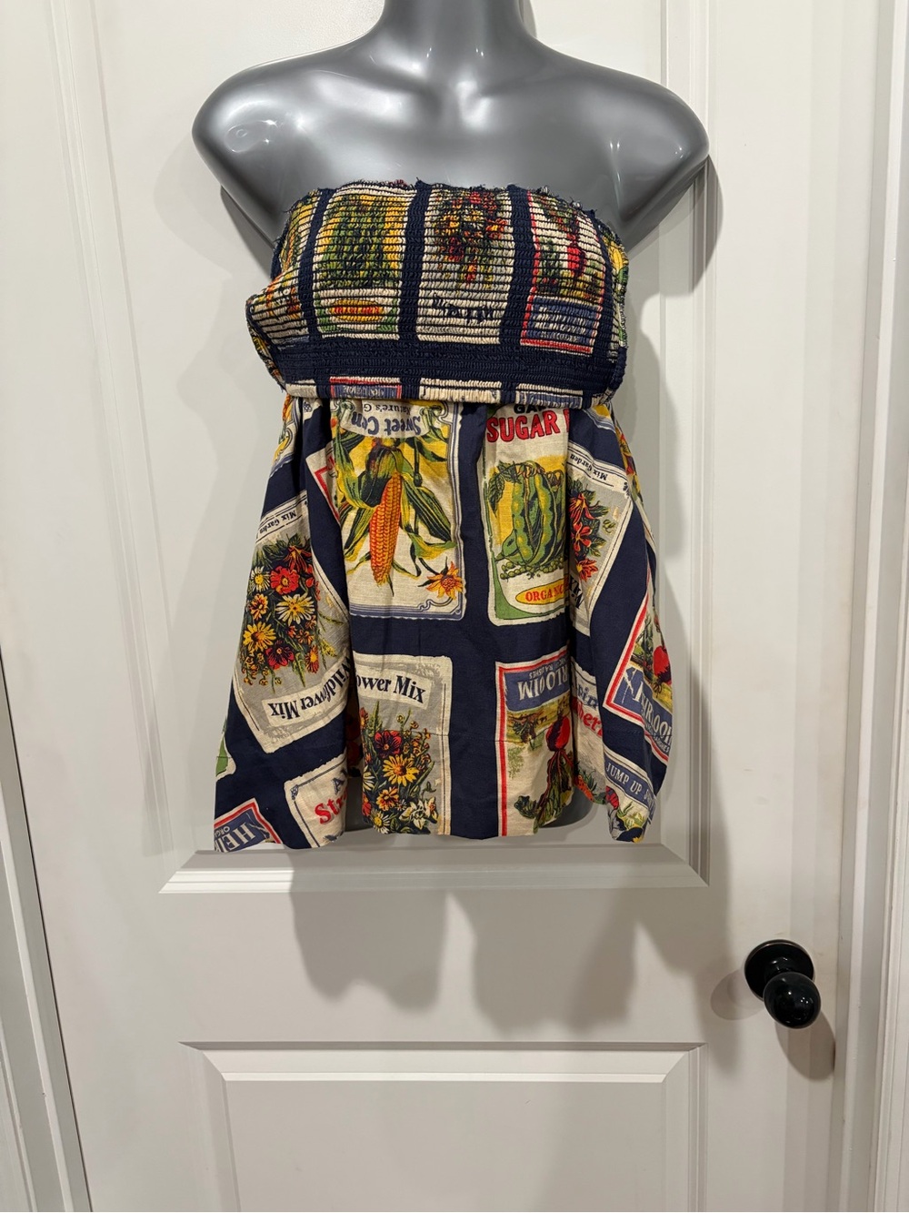 Men's patterned button-up shirt